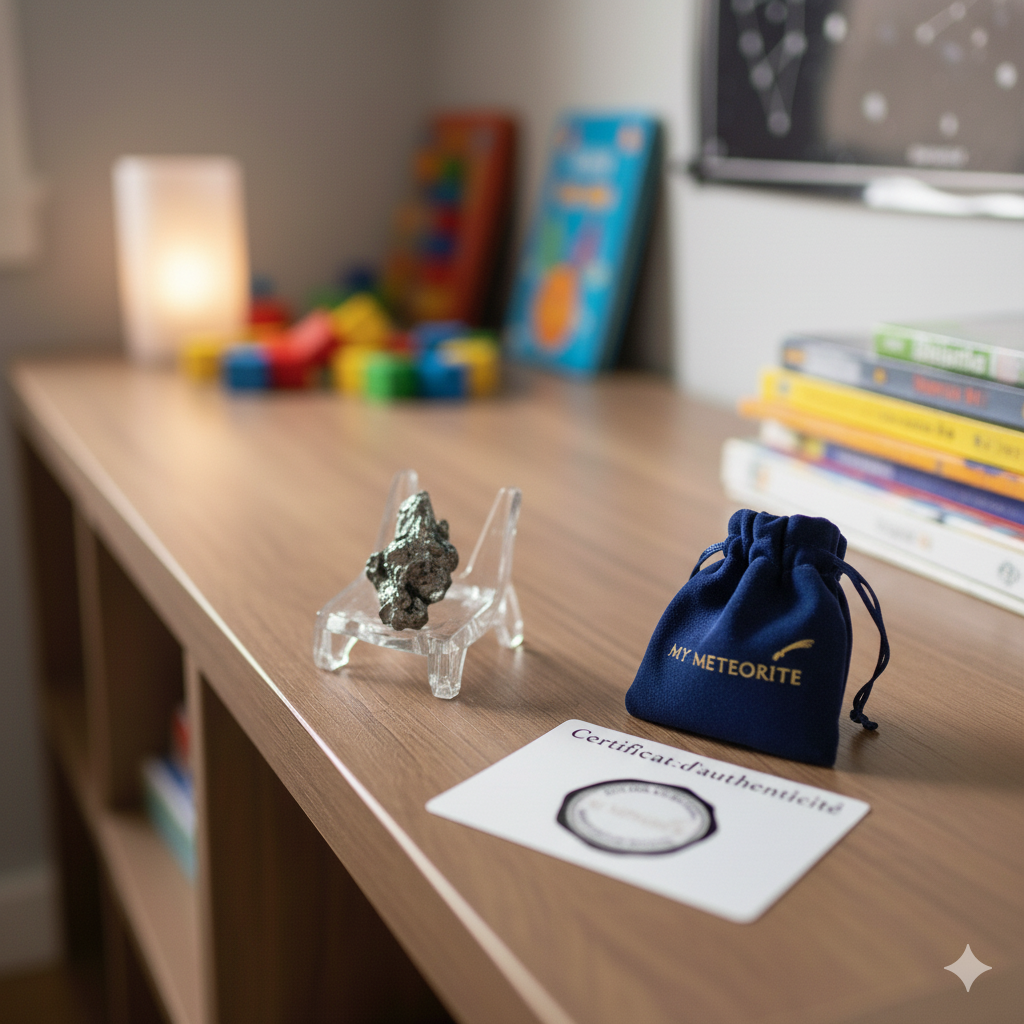 Météorite et pochon premium - My Meteorite